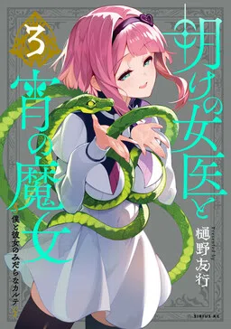 Ake no Joi to Yoi no Majo ~Boku to Kanojo no Midara na Karute~ cover