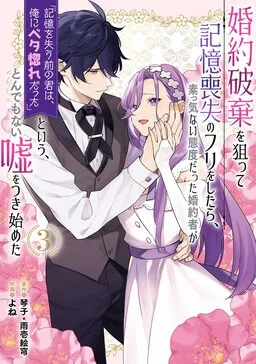 Kon'yaku Haki o Neratte Kioku Soushitsu no Furi o Shitara, Sokkenai Taido datta Kon'yakusha ga "Kioku o Ushinau Mae no Kimi wa, Ore ni Betabore datta" to Iu, Tondemonai Uso o Tsuki Hajimeta