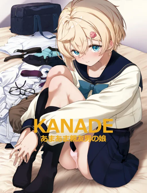 KANADE Amaama Shinyuu Otokonoko cover
