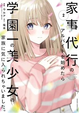 Kaji Daikou no Arubaito wo Hajimetara Gakuen Ichi no Bishoujo no Kazoku ni Kiniirarechaimashita. cover