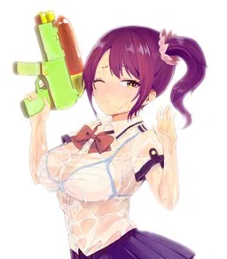 The Story Of Utsumi-san Who Wants To Get Wet And Transparent With A Water Gun cover