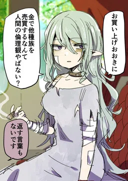 I Bought a Rude Elf Slave at the Market